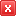 Red X Lower Icon 16x16 png