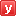 Red Y Lower Icon 16x16 png