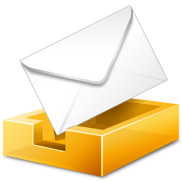 Regular Inbox Icon 256x256 png