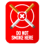 Do Not Smoke Here Symbol Icon