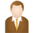 Brown Man Icon 48x48 png