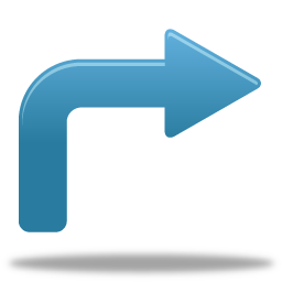 Arrow Turn Right Icon 256x256 png