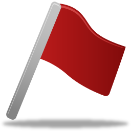 Flag Red Icon 256x256 png