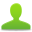 User Green Icon 32x32 png