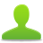 User Green Icon 48x48 png
