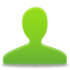 User Green Icon 64x64 png