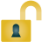 Open Lock Icon 48x48 png