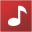 Music 1 Icon 32x32 png