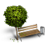 Bench Icon 64x64 png