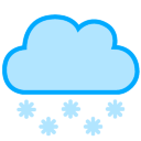 Cloud Snow Icon 128x128 png
