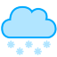 Cloud Snow Icon 64x64 png