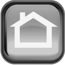 Black Home Icon 128x128 png