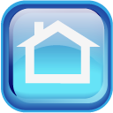 Blue Home Icon