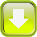 Green Down Icon 128x128 png
