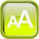 Green Font Icon