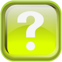 Green Question Icon 128x128 png