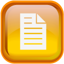 Orange File Icon