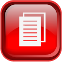 Red Copy Icon 128x128 png
