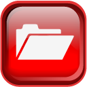 Red Open Icon