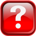 Red Question Icon 128x128 png