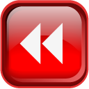 Red Rewind Icon 128x128 png