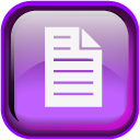 Viloet File Icon 128x128 png