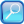 Blue Search Icon 24x24 png