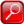 Red Search Icon 24x24 png