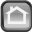 Black Home Icon 32x32 png