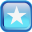 Blue Favorites Icon 32x32 png