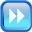 Blue Forward Icon 32x32 png