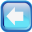 Blue Left Icon 32x32 png