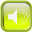 Green Audio Icon 32x32 png