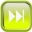 Green Fast Forward Icon 32x32 png
