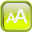 Green Font Icon 32x32 png