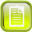 Green Paste Icon 32x32 png