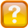 Orange Question Icon 32x32 png