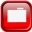 Red Folder Icon 32x32 png