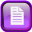 Viloet File Icon 32x32 png