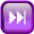 Violet Fast Forward Icon 32x32 png