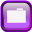 Violet Folder Icon 32x32 png