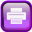 Violet Print Icon 32x32 png
