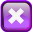 Violet Stop Icon 32x32 png