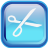Blue Cut Icon 48x48 png