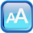 Blue Font Icon 48x48 png