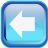 Blue Left Icon 48x48 png