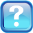 Blue Question Icon 48x48 png
