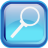 Blue Search Icon 48x48 png