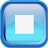 Blue Stop Play Back Icon 48x48 png