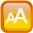 Orange Fonts Icon 48x48 png